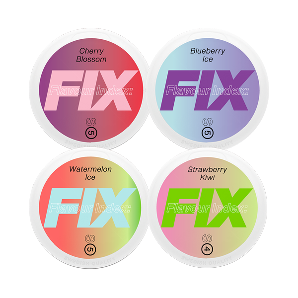 FIX Mix - FIX Snus kaufen - Snus Probierpaket | SNUSHUS EU