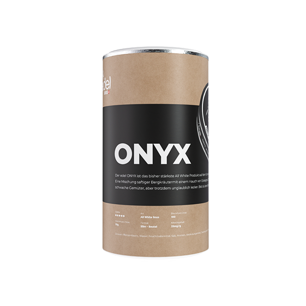 edel Onyx Bigpack AW | Swiss Made All White Snus | Snushus.eu